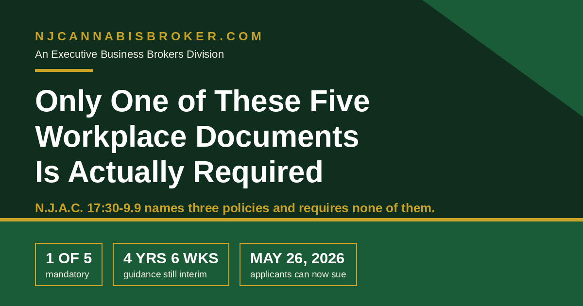 Only One of Your Five Workplace Documents Is Required and a Buyer Asks for All Five